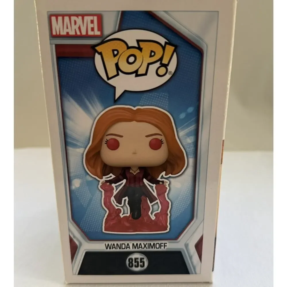 Funko Pop NIB Exclusive Avengers Endgame Wanda Maximoff Glows in the Dark #855